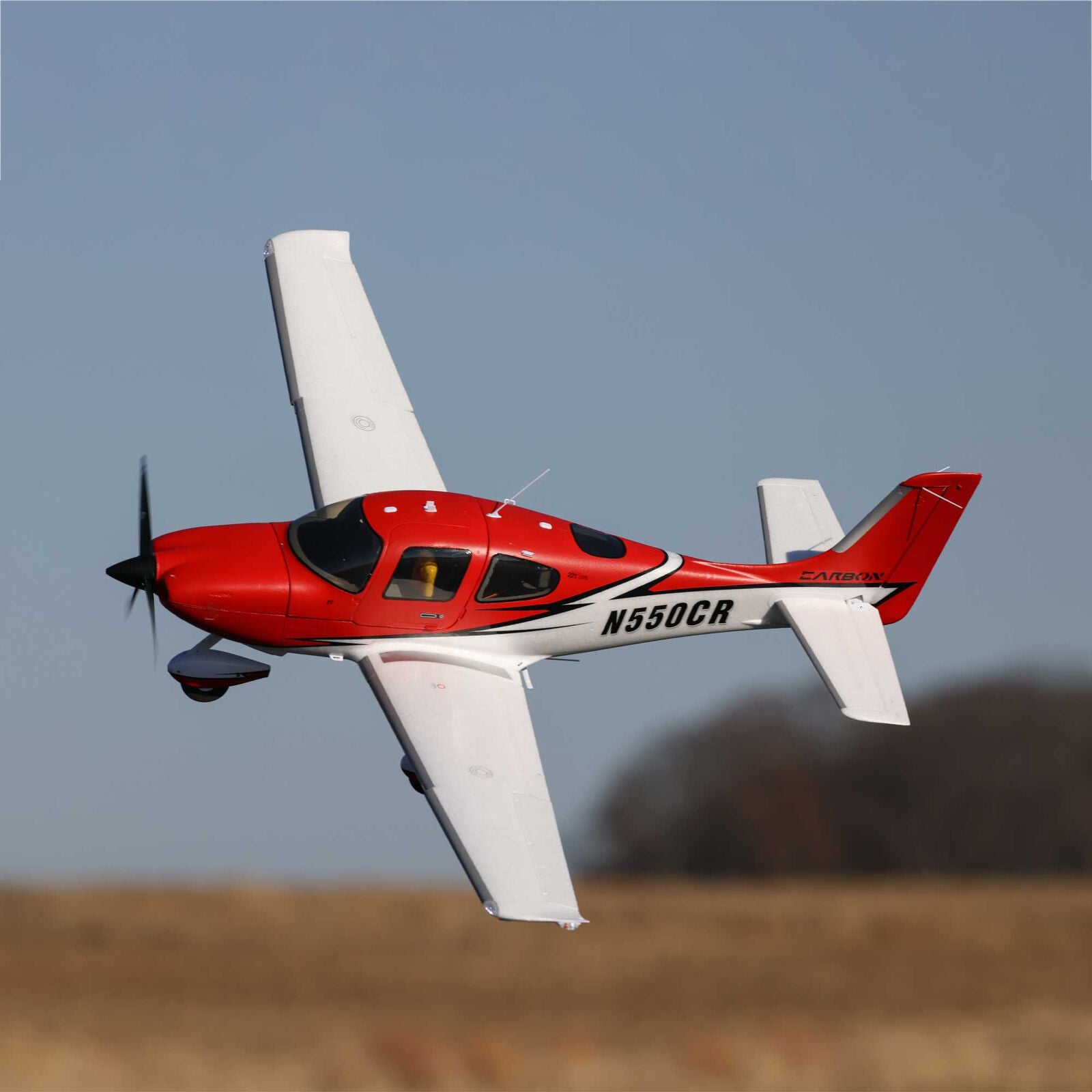 EFL15950	Cirrus SR22T Red 1.5m BNF Basic