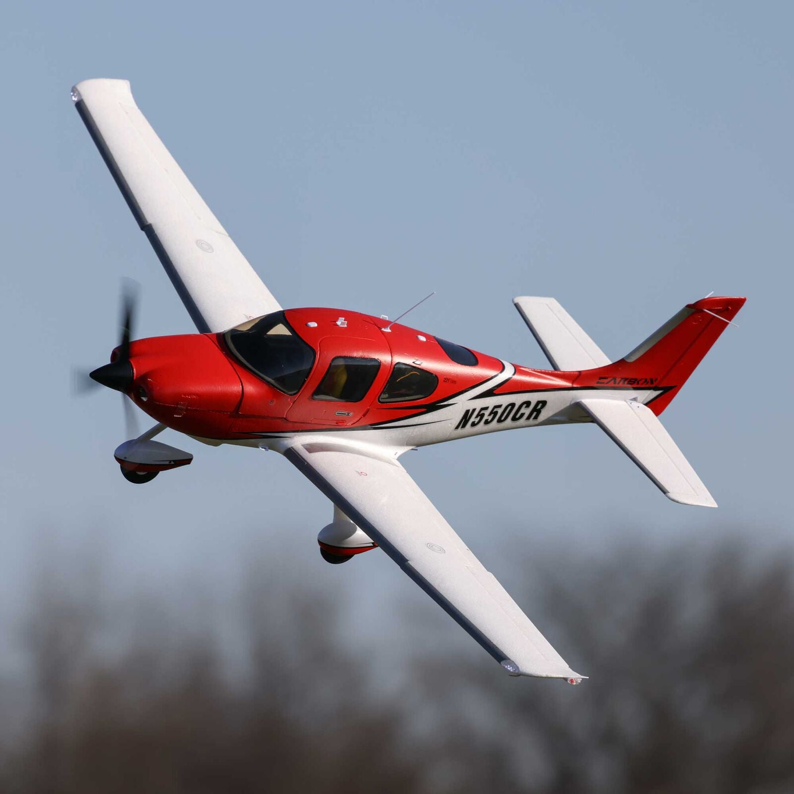 EFL15950	Cirrus SR22T Red 1.5m BNF Basic