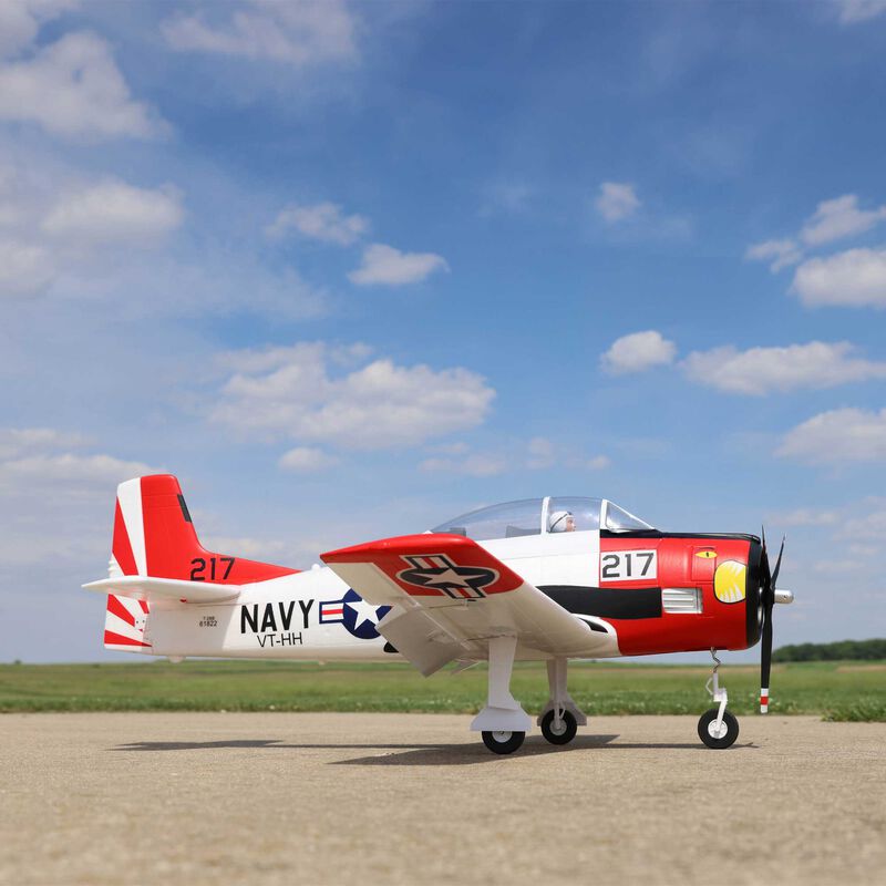 EFL18350	T-28 Trojan 1.2m with Smart BNF Basic
