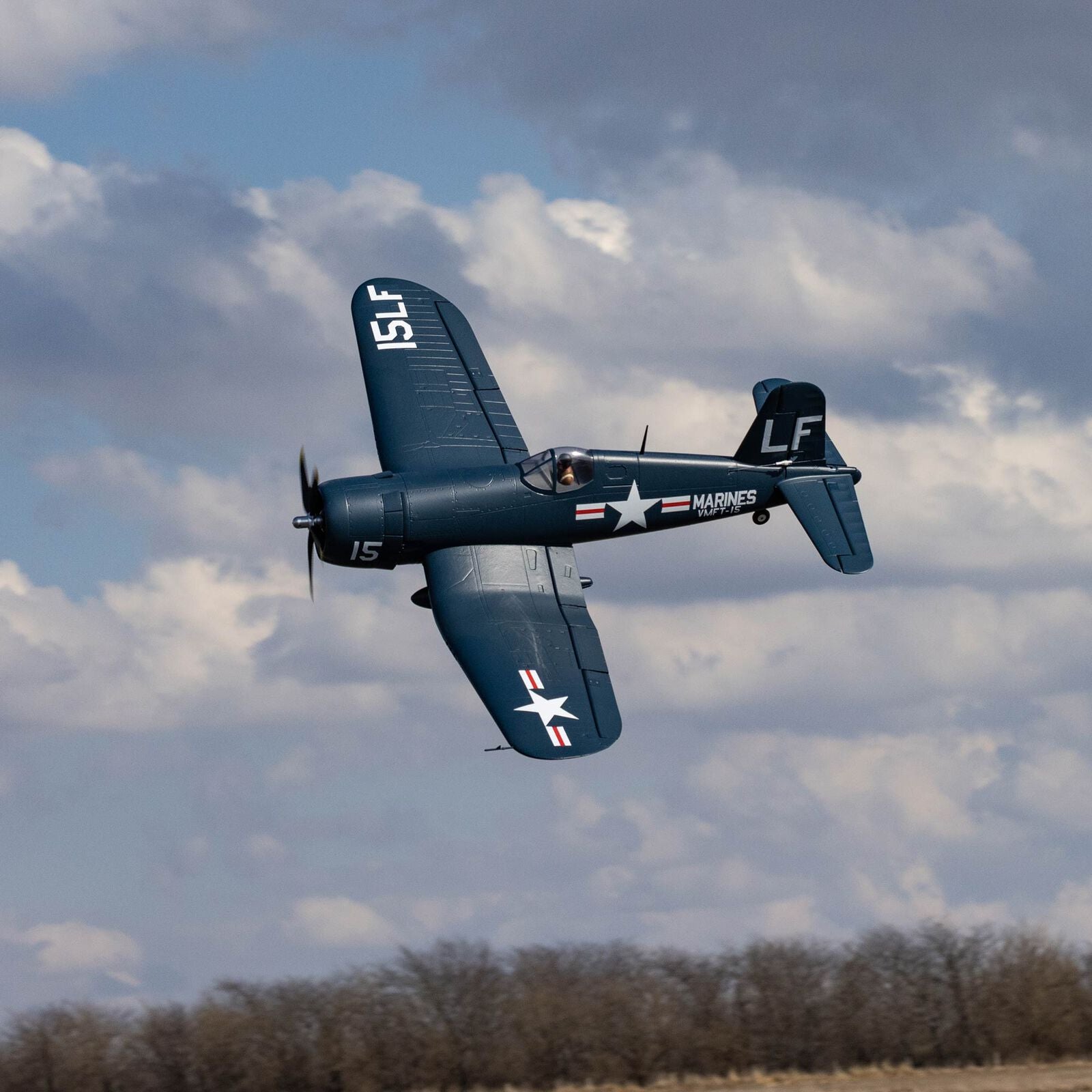 EFL18550	F4U-4 Corsair 1.2m BNF Basic