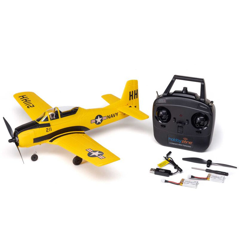 HBZ-1228 T-28 Trojan 450mm RTF with SAFE