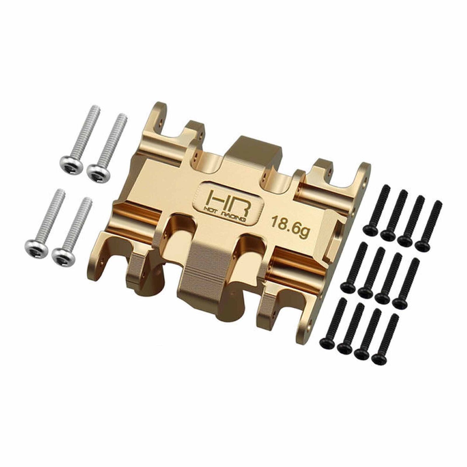 HRASXTY38LH	Brass Center Gear Box Mount - SCX30