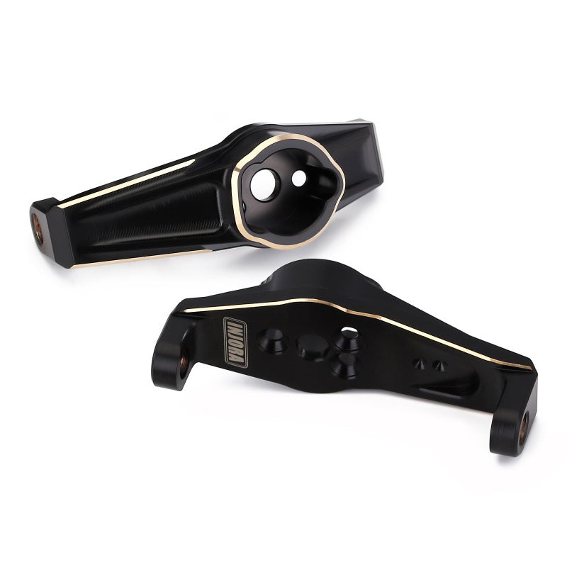 TRX4-8232BK INJORA Black Coating Brass Caster Blocks C Hubs #8232 For TRX-4 TRX-6