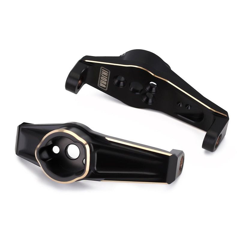 TRX4-8232BK INJORA Black Coating Brass Caster Blocks C Hubs #8232 For TRX-4 TRX-6