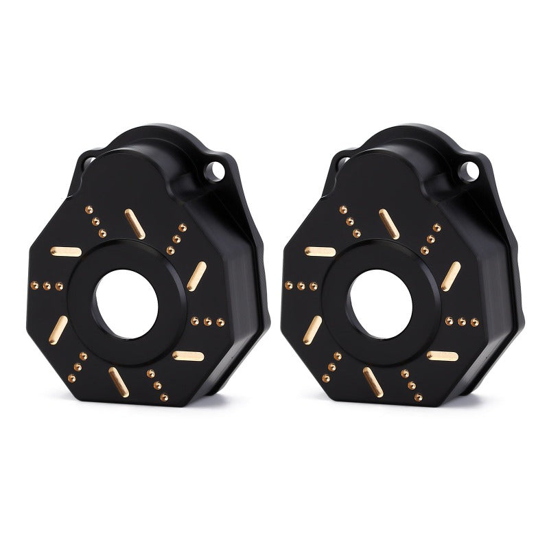 TRX4-8251D-BK INJORA 49g/Pcs Black Brass Outer Portal Drive Housing #8251 For TRX-4 TRX-6