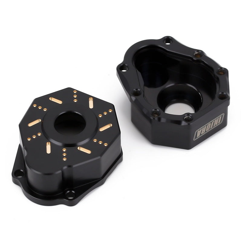 TRX4-8251D-BK INJORA 49g/Pcs Black Brass Outer Portal Drive Housing #8251 For TRX-4 TRX-6