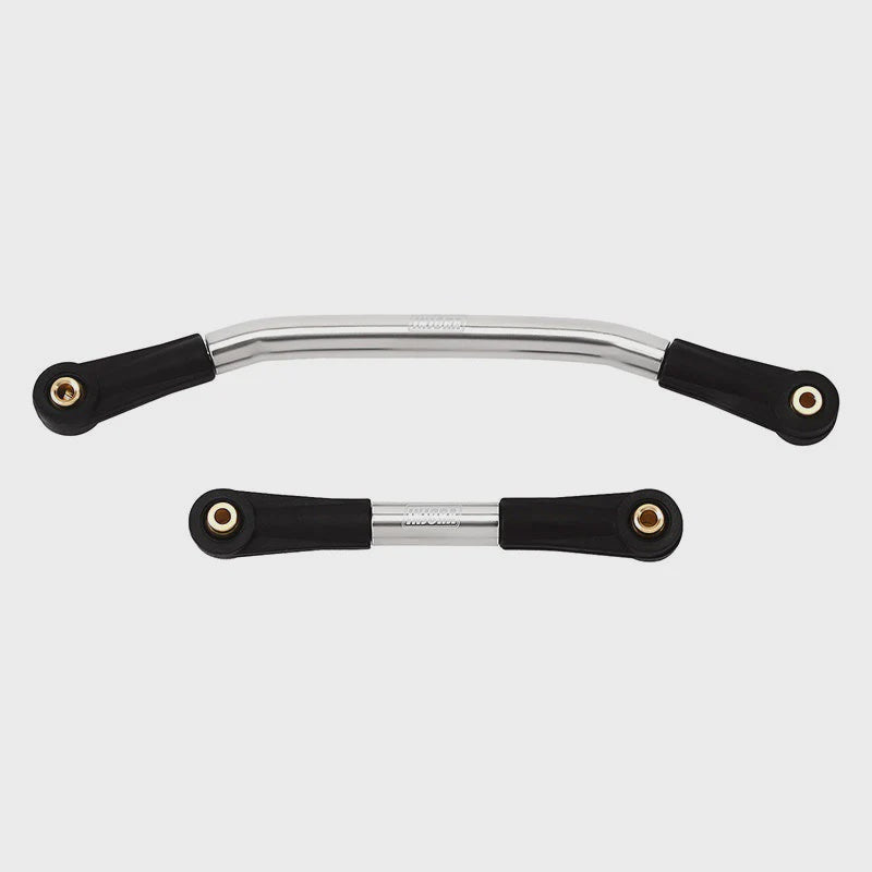 SCX24-144BK INJORA Stainless Steel Steering Link with Plastic Rod Ends for SCX24 AX24