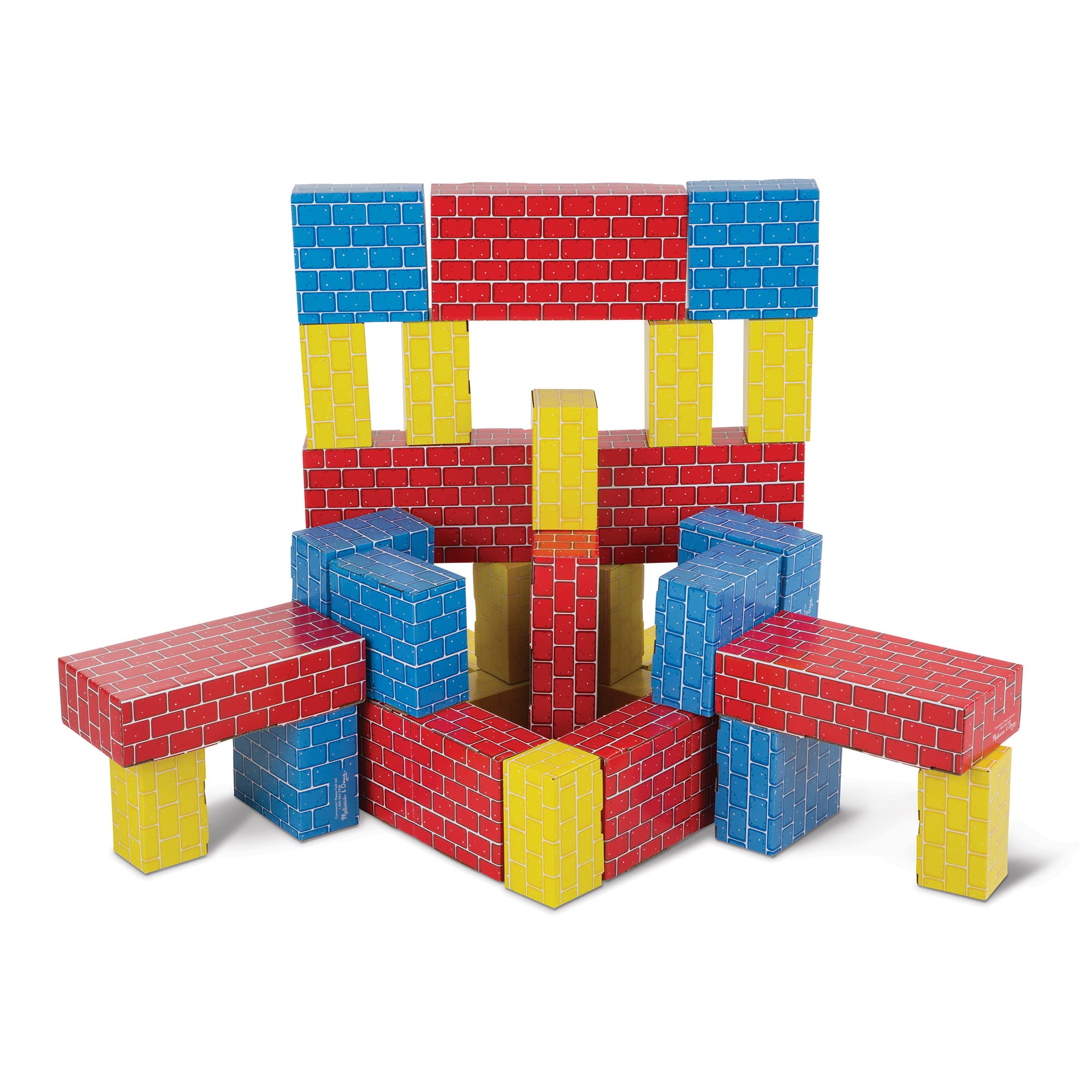 Melissa & Doug Deluxe Jumbo Cardboard Blocks (40 pc) - 2784