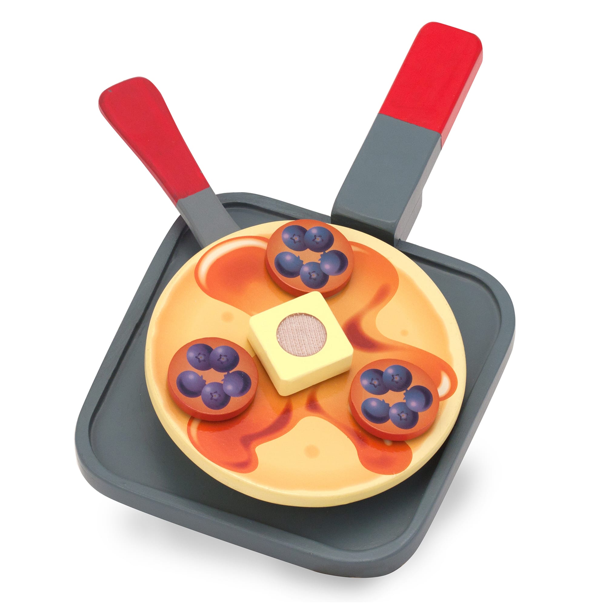 Melissa & Doug Wooden Flip & Serve Pancake Set - 9342
