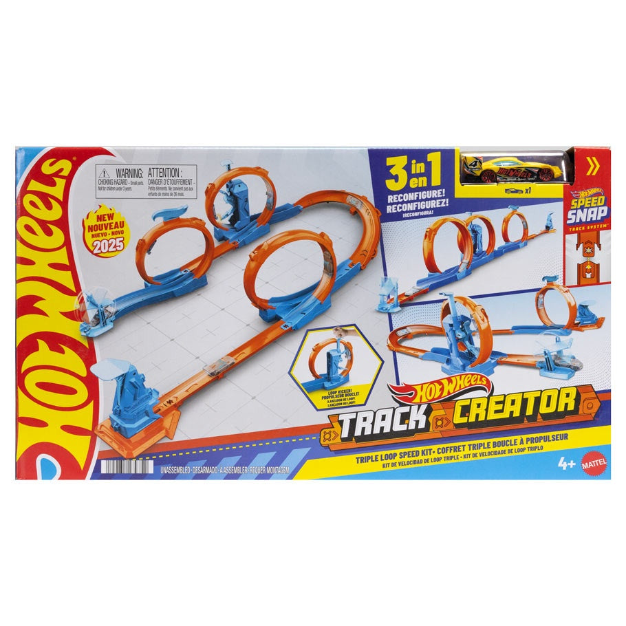 Hot Wheels: Track Creator: Triple Loop Kit (2)