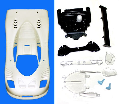 NSR1320W MOSLER MT900R ULTRALIGHT BODY KIT WHITE