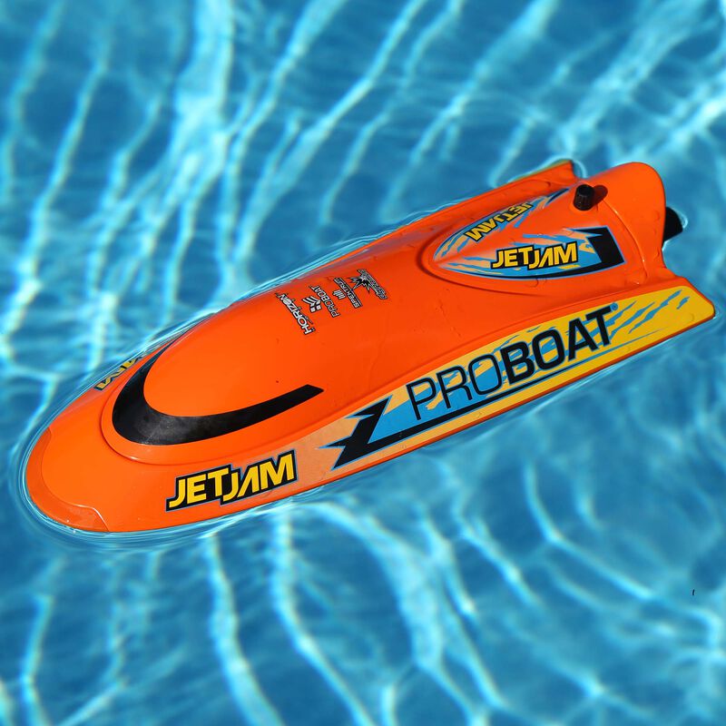 PRB08031V2T1	Jet Jam 12" Pool Racer, Brushed, Orange: RTR