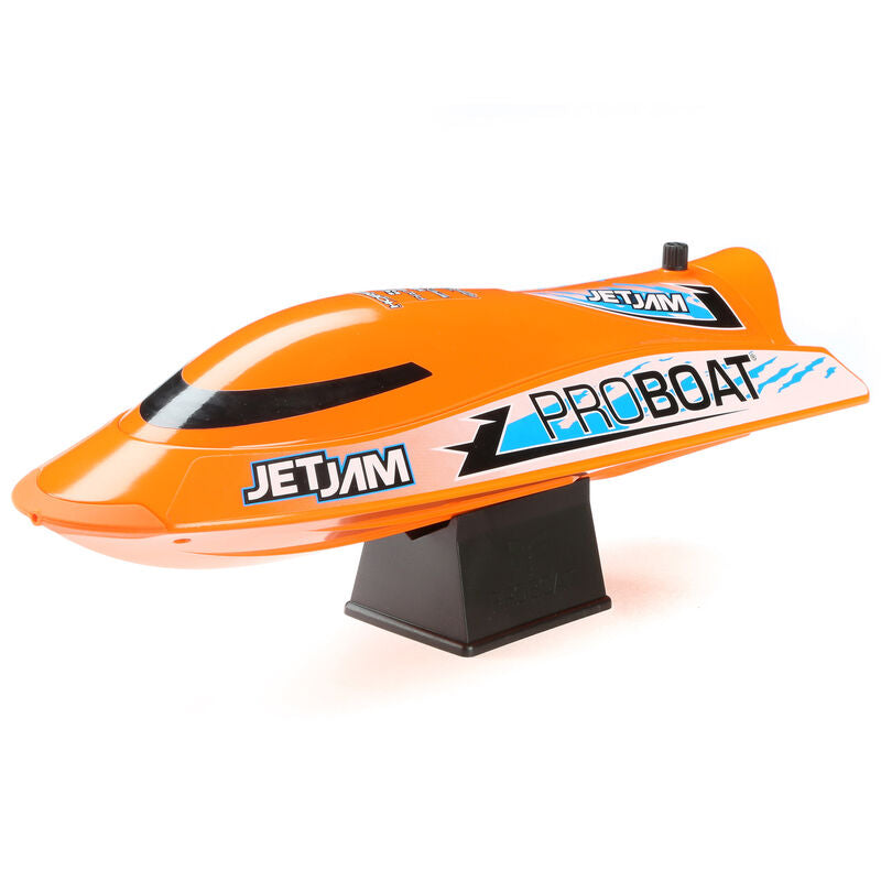 PRB08031V2T1	Jet Jam 12" Pool Racer, Brushed, Orange: RTR
