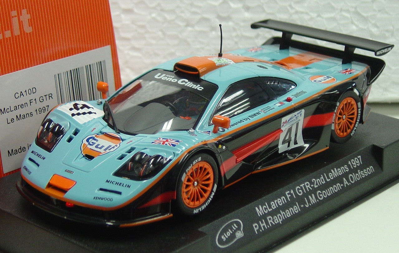 SICA10D Slot.it BMW McLaren F1 GTR 2nd Le Mans 1997 #41