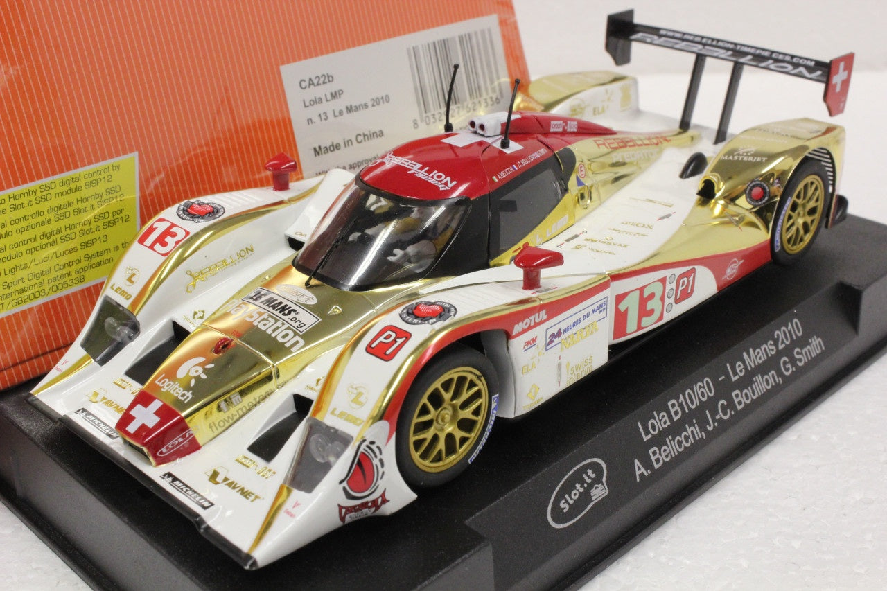 SICA22B Slot.it Lola B09/60 LMP Le Mans 2010, #13 1:32