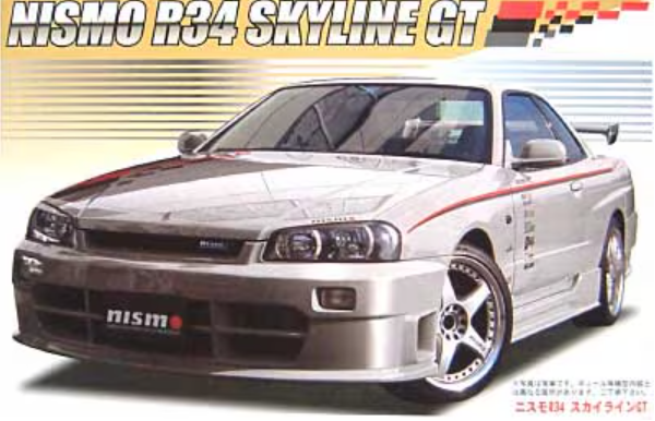 Fujimi Nismo R34 Skyline GT 21st Century Millennium #18782