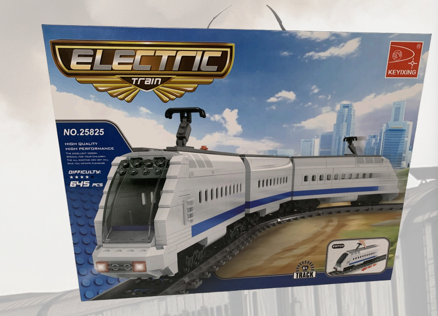 Ausini Modern Electric Passenger Train Powered