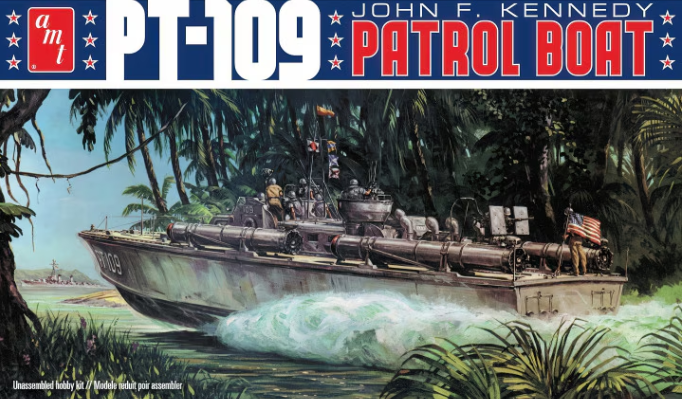 AMT-1233	1/64 JFK PT109 Patrol Boat