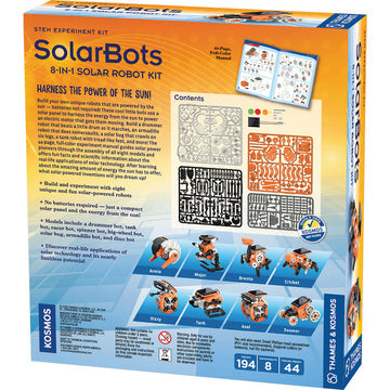 THK-665082	SolarBots Robots 8-in-1 STEM Experiment Kit