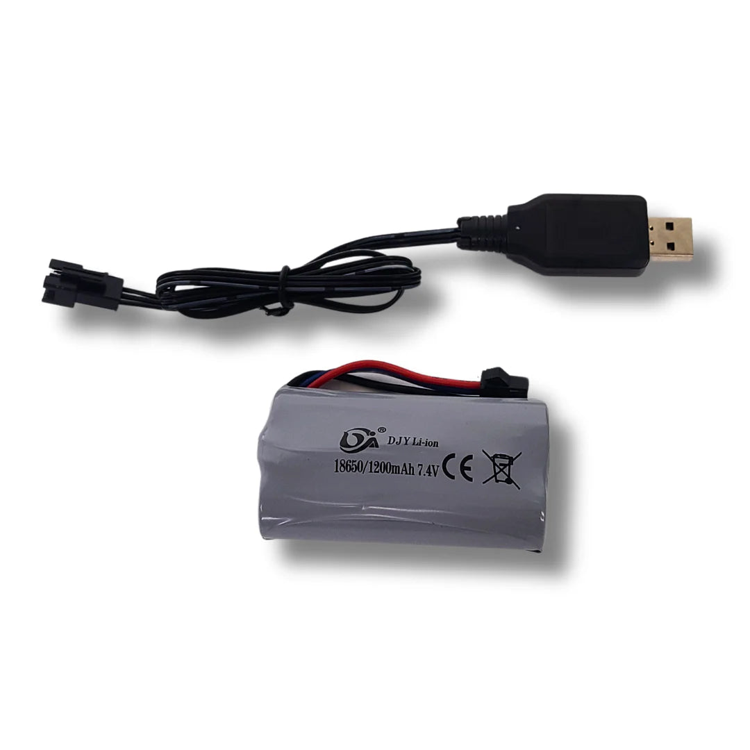 1/18 Scale US M26 - Snow Leopard 2.4Ghz RC Tank Force