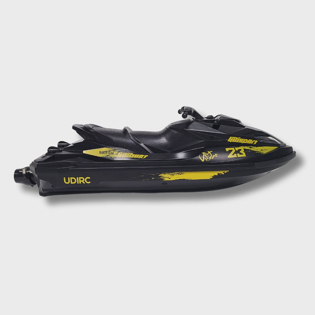 UDIRC Inkfish Brushed RC Jet Boat with Self-Righting, & Jet Pump Propulsion