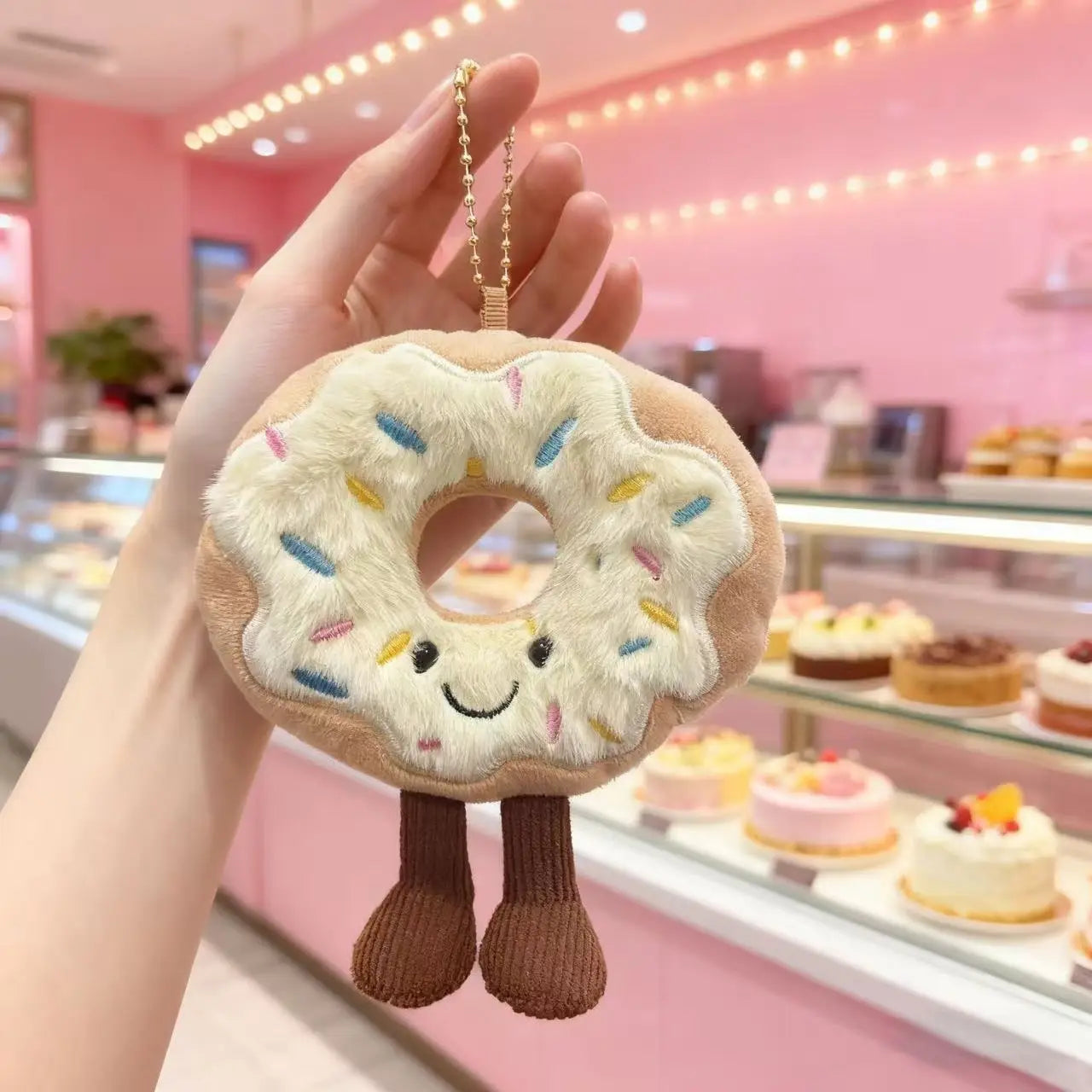 Jellycat Style Plush Keychain