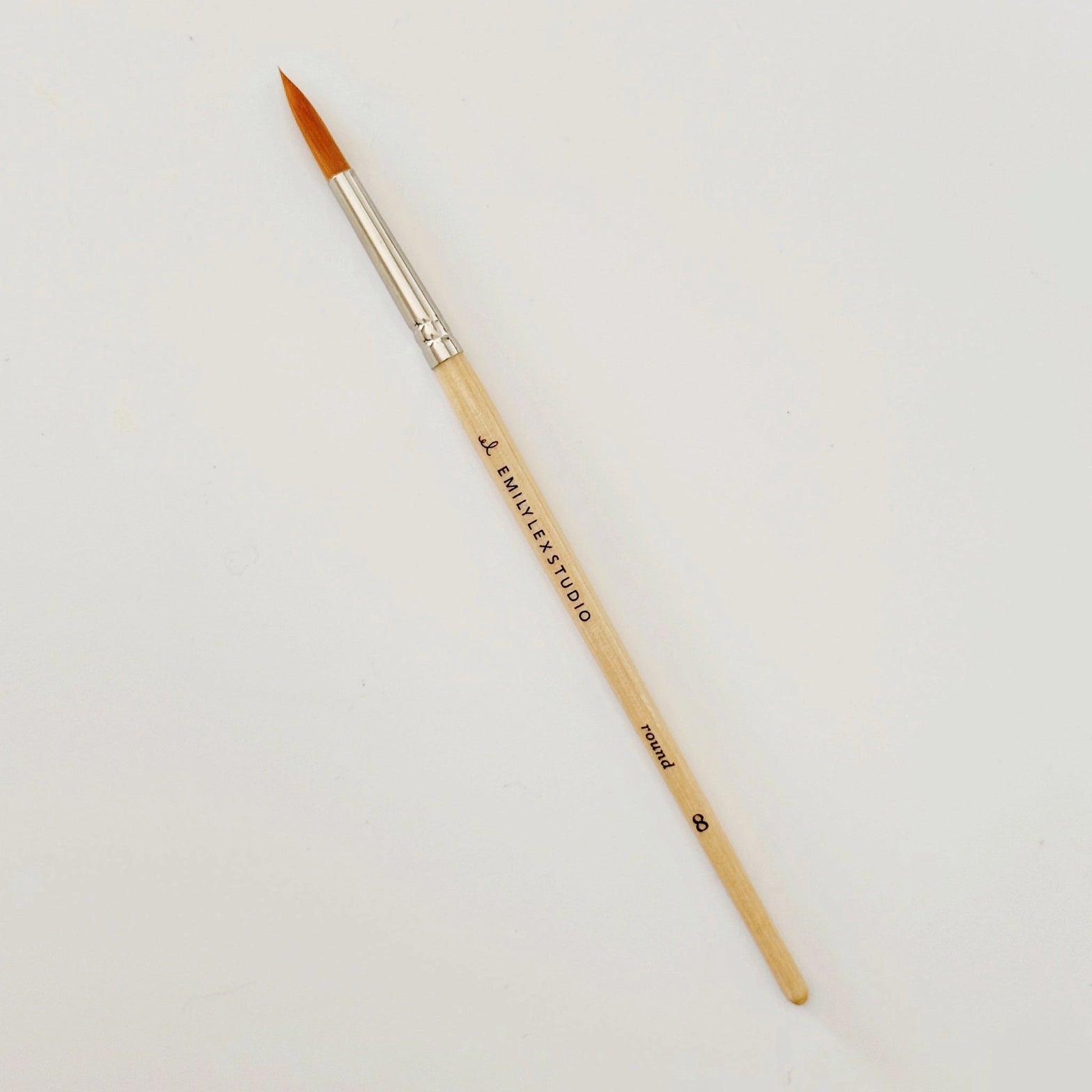 PB-SET-FIVE-WOOD Watercolor Paintbrush Set of Five Wood Brushes