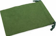 Dice Bag: Small Suede Cloth Green