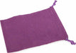 Dice Bag: Small Suede Cloth Purple