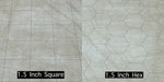 Reversible Battlemat 1.5" sq/hex