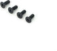 DuBro 3x8mm Flat Head Socket Screws (4)