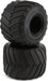 JConcepts Firestorm Runner 2.6" Monster Truck Tires (2) (Blue)