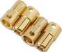 Samix 6.5mm High Current Bullet Plug Connectors (4 Male)