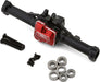 Treal Hobby Aluminum Rear Axle Housing for Traxxas TRX-4M (Black)