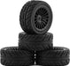 UDI R/C 1/16 Pre-Mounted Treaded Tires (4) (Amphicyon/Hatchback)