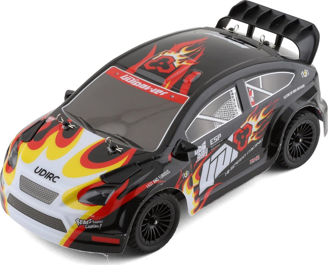 UDI R/C Hatchback Rally 1/16 4WD RTR Brushless On Road RC Car w/Drift Tires