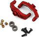 Yeah Racing Traxxas TRX-4M Aluminum Hubs Carrier (Red) (2)
