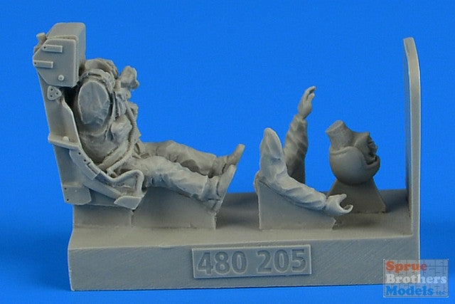 ABN-480205 1/48 USAF F80 Shooting Star Fighter Pilot w/Ejection Seat