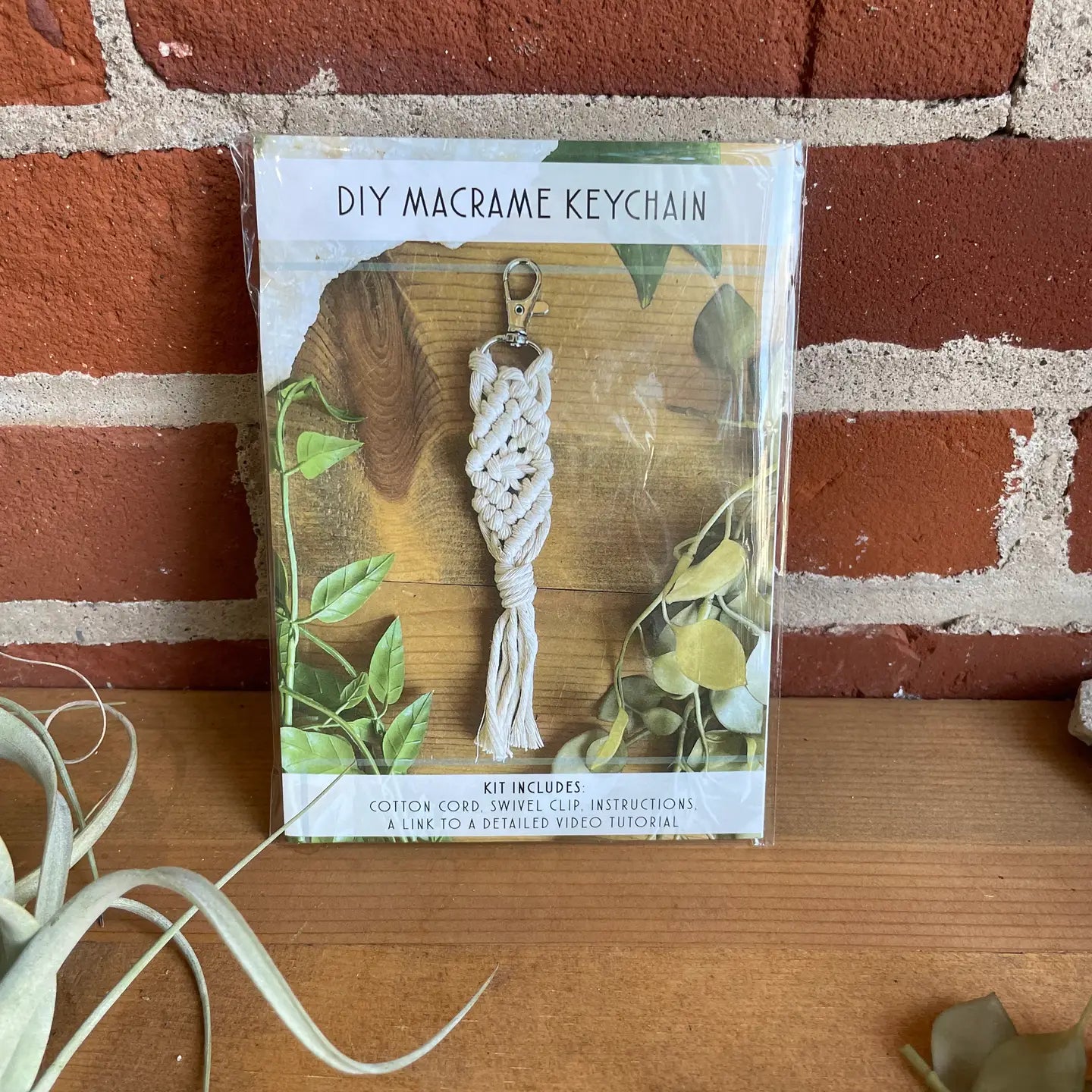 Diy Macrame Keychain Craft Kit