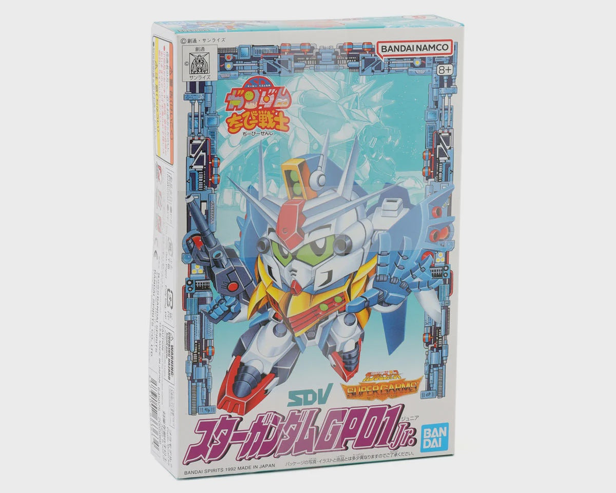 BAS2055066 Bandai SD Chibi Senshi #05 Star GP01 Jr. Gundam Plastic Model Kit