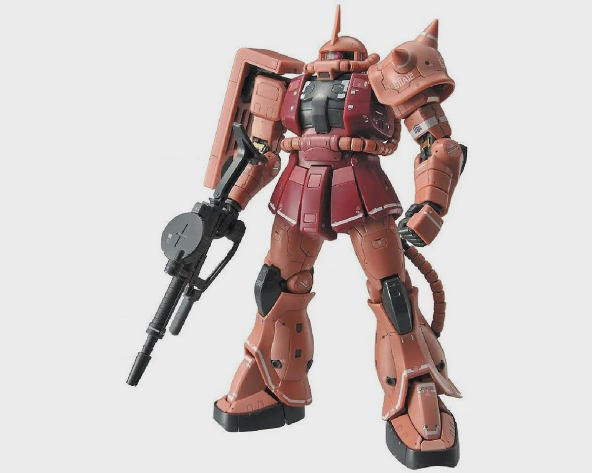 BAN2111406 1:144 Bandai RG MS-06S Zaku II Principality of Zeon Char Aznable's Custom Mobile Suit