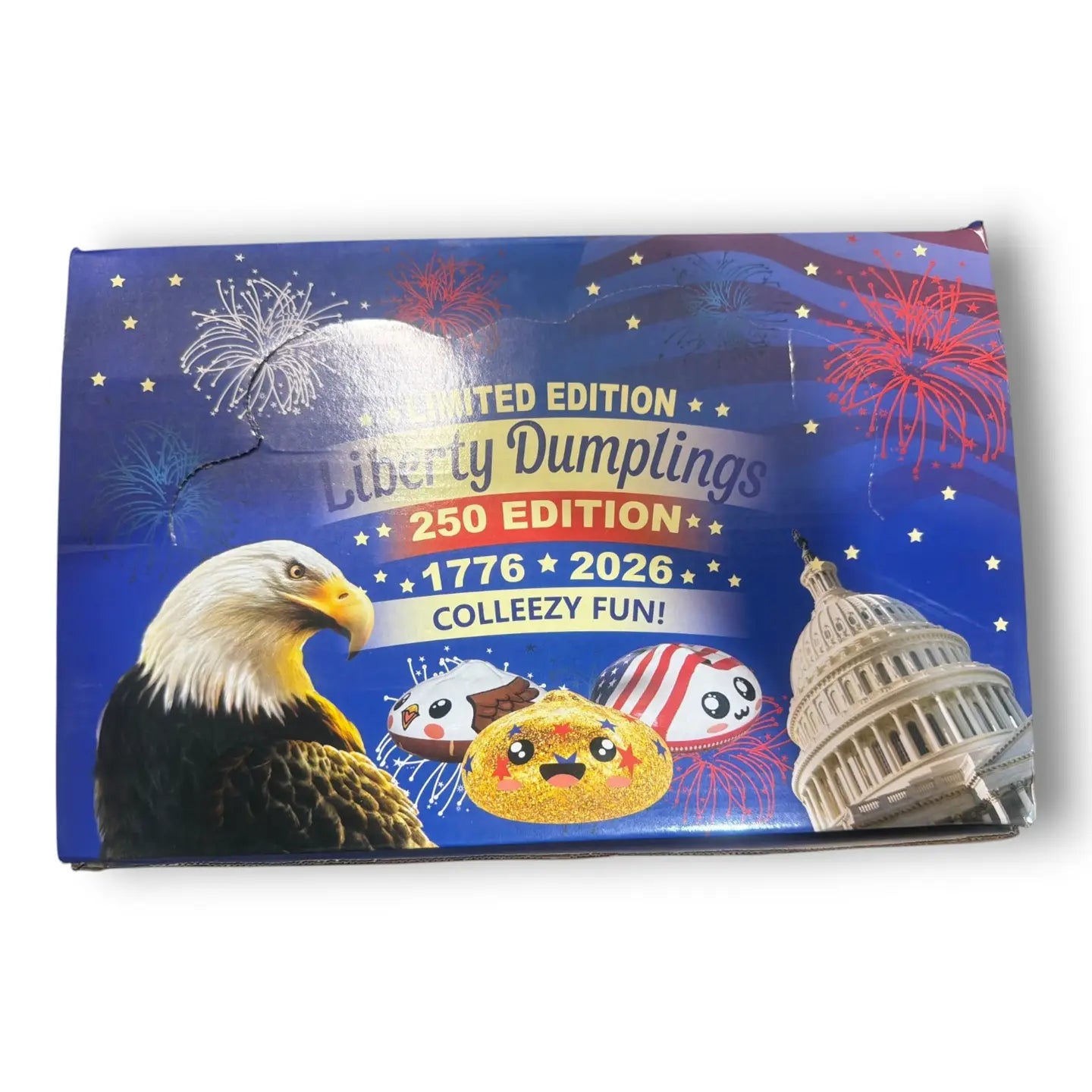 Liberty Dumpling Foam Squishy – Limited Edition Assorted Styles (3.5”)