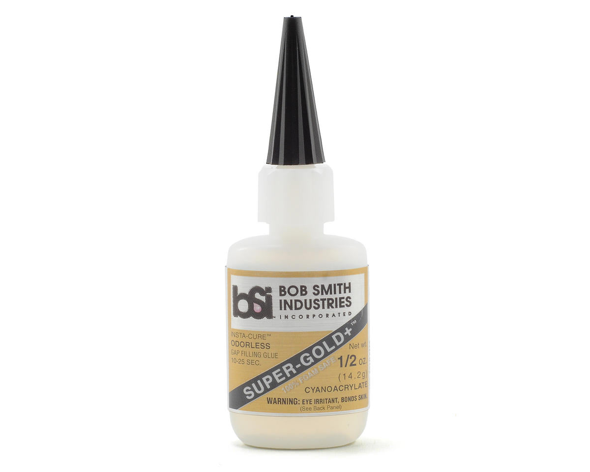 126 Bob Smith Industries SUPER-GOLD+ Gap-Filling Odorless Foam Safe (1/2oz)