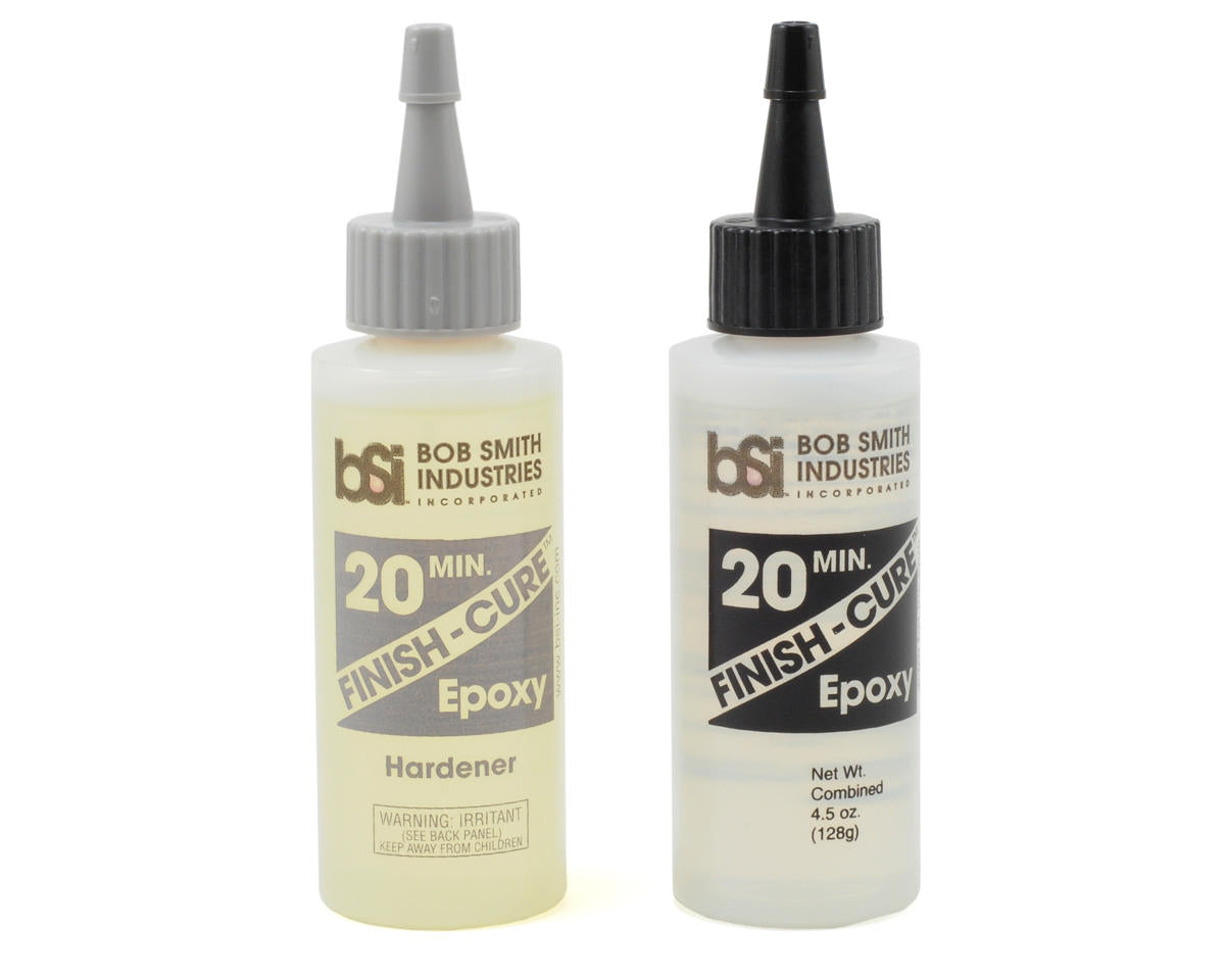 209 Bob Smith Industries FINISH-CURE 20 Minute Epoxy (4.5 OZ.)