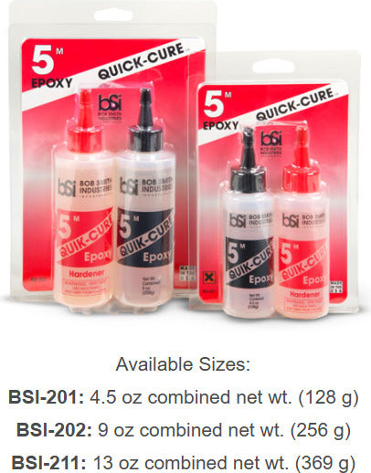 Quik-Cure 5 Min Epoxy 4.5 oz.