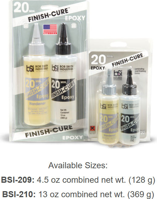 Finish-Cure 20 Min. Epoxy 4.5 oz.