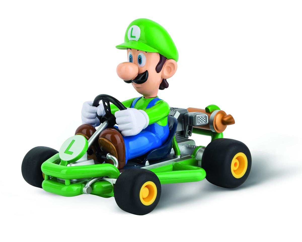 CCN00984P Carrera 2.4GHz Mario Kart™ Pipe Kart 1/18 R/C Car (Luigi)