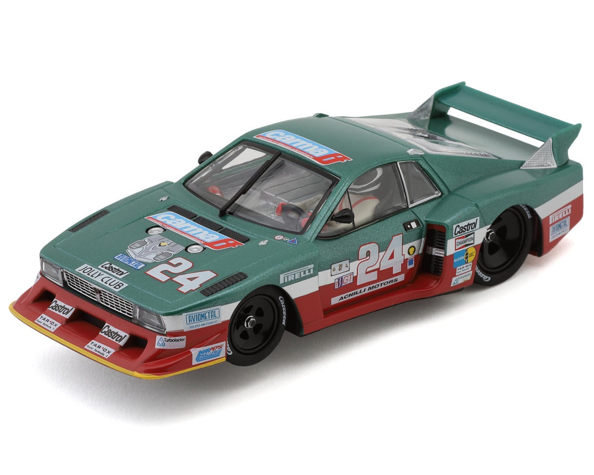 CCN27836 Carrera Evolution Lancia Beta Montecarlo Turbo "No.24" 1981 Daytona 24 Hours 1/32 Slot Car (Green/Red)