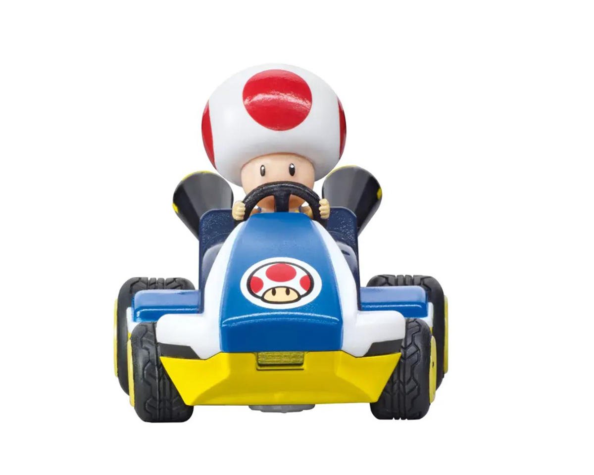 CCN430005 Carrera Nintendo® 1/50 Mario Kart™ Mini Toad™ RC Car w/2.4GHz Radio & Rechargeable LiPo Battery