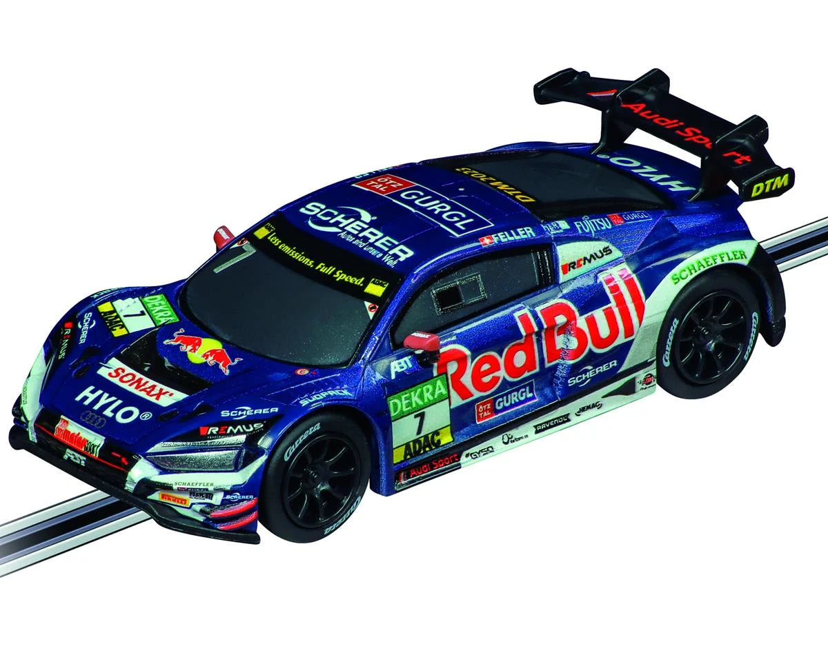 Carrera GO!!! DTM Supercars 1/43 Slot Car Racing Track Set w/Audi R8 LMS GT3 & Lamborghini Huracán GT3 Cars